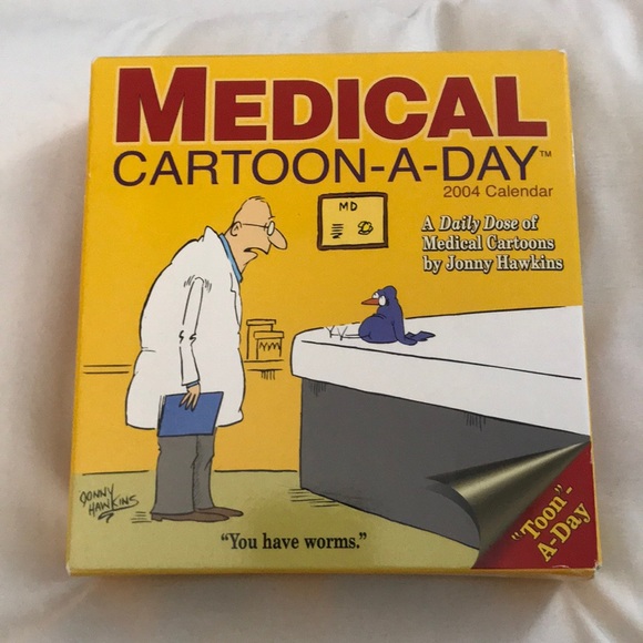 Vintage Office New Medical Cartoonaday 204 Vintage Calendar Poshmark